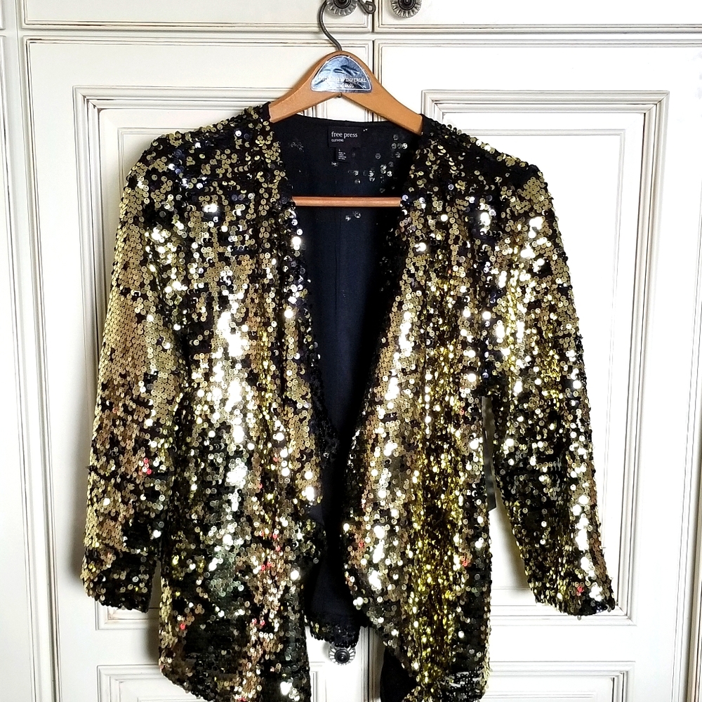 Sequined Jacket New